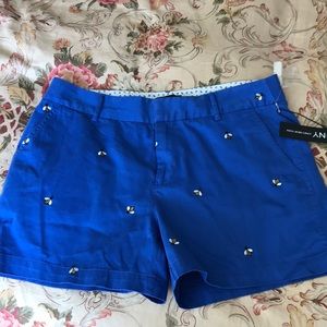 Embroidered shorts